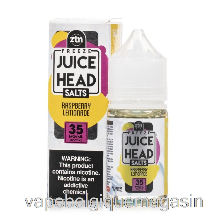 Vape Shop Bruxelles Limonade à La Framboise Congelée - Sels De Tête De Jus - 30ml 35mg